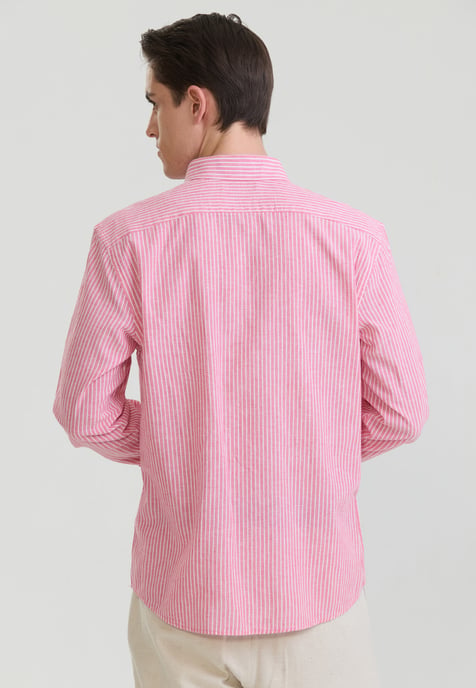 Shirt Striped Long Sleeve Shirt - Image 3
