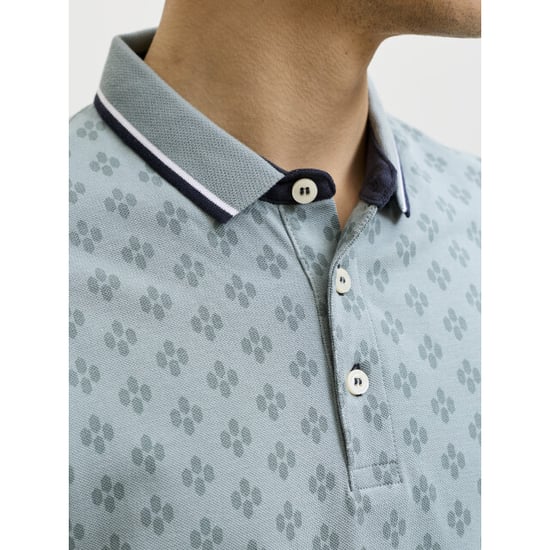 Jack & Jones Jprpaulos play aop blu. ss polo - Image 3