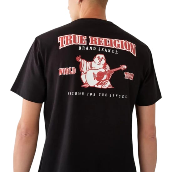 True Religion Mens T Shirts Short Sleeve Buddha Soft Summer Crew Neck Tee - Image 2