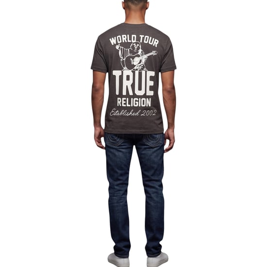 True Religion Mens T Shirts Short Sleeve World Tour Summer Crew Neck Tee - Image 2