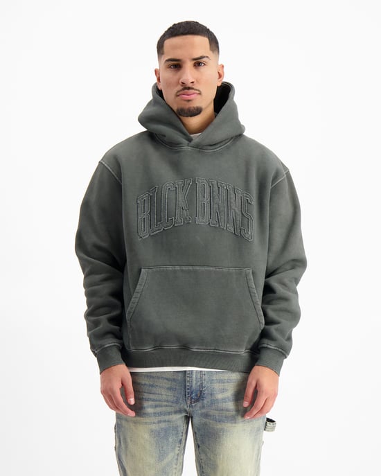 Black Bananas Ripped Arch Hoodie, - Image 2