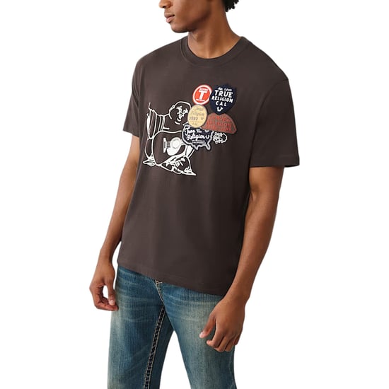True Religion Mens T Shirts Short Sleeve World Tour Summer Crew Neck Tee - Image 2