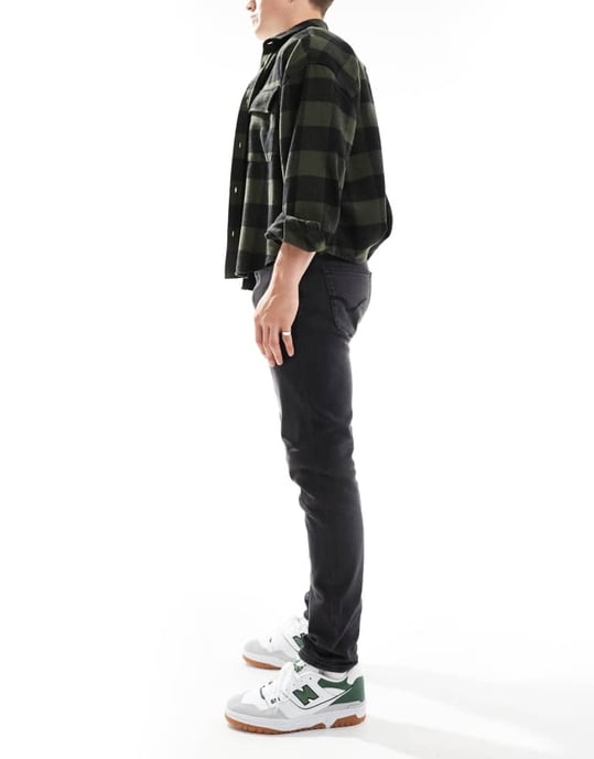 ONLY & SONS slim jeans in washed black - Image 3