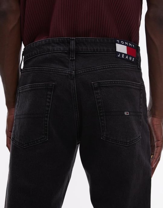 Tommy Jeans Scanton slim jeans in black wash - Image 4