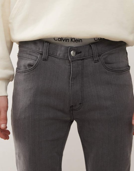 Cheap Monday Sleeze super stretch skinny jeans in grey wash - Image 4