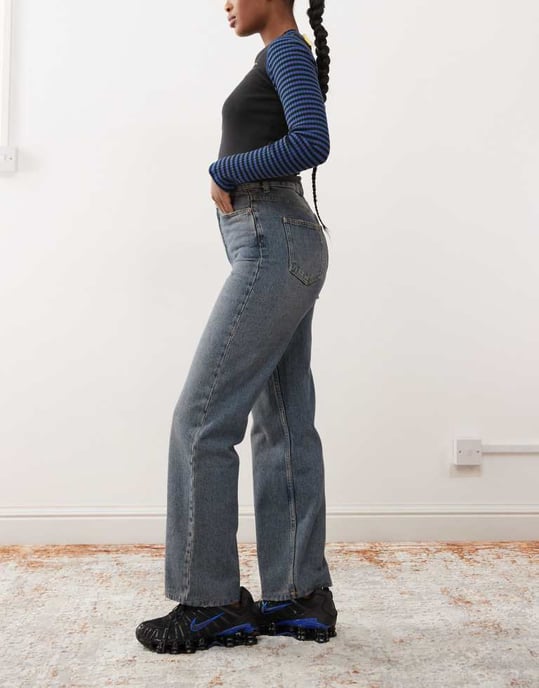 Dr Denim Echo raka benjeans i Canyon mid vintage - Image 3