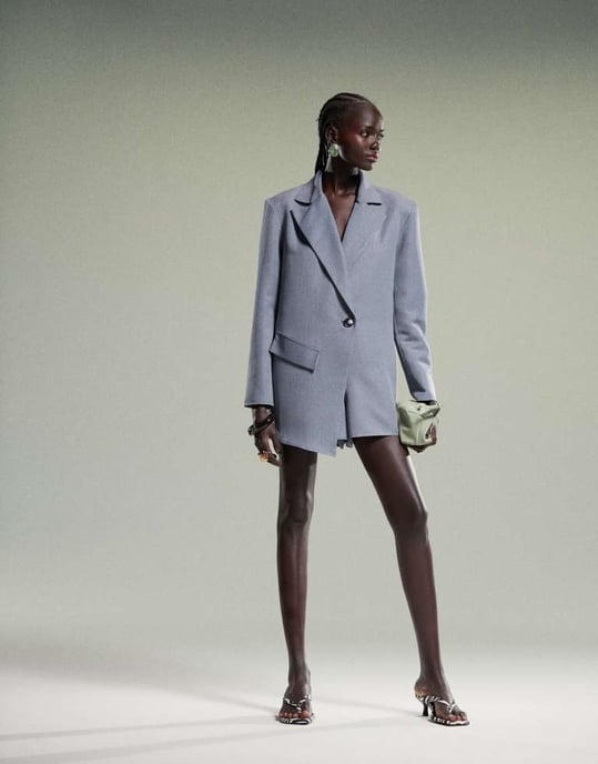ASOS DESIGN tailored look playsuit - Image 2