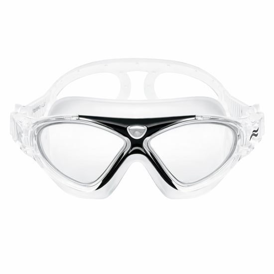 Kids Anti Fog UV Wide View Swim Mask | Boys & Girls Comfy Fit Swimming Mask - Image 2