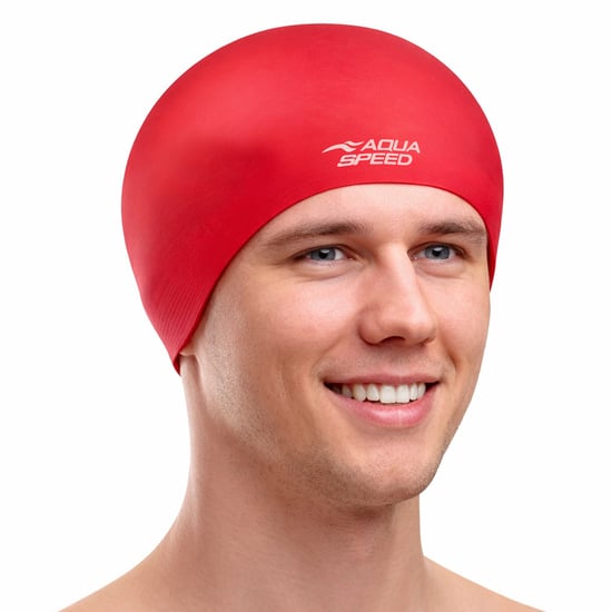 Unisex Adult Soft Latex Swimming Cap | Comfortable Elastic Flexible Cap - Image 2