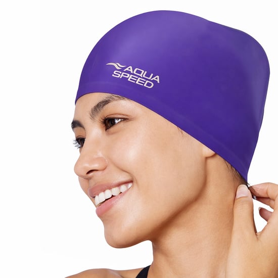 Ladies Long Hair Swimming Cap | Extra Space Soft Silicone Comfy Fit Swim Cap - Image 3
