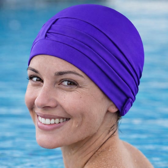 Dames Comfortabele Fabric Swimcap | Turbaan Stijl Lichte Zwemcap - Image 4