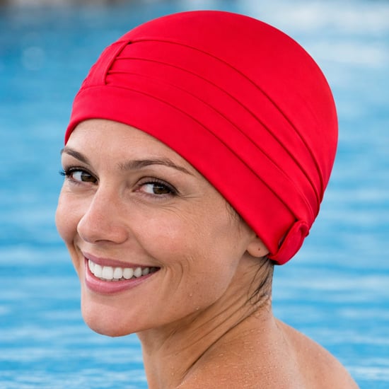 Dames Comfortabele Fabric Zwemkap | Turban Stijl Lichtgewicht Zwemkap - Image 4