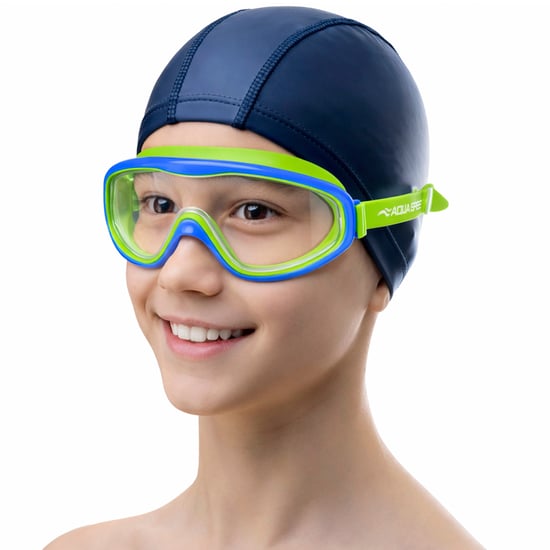 Boys & Girls Anti Fog Adjustable Swim Mask for Age 5-9 with Panoramic View - Image 3