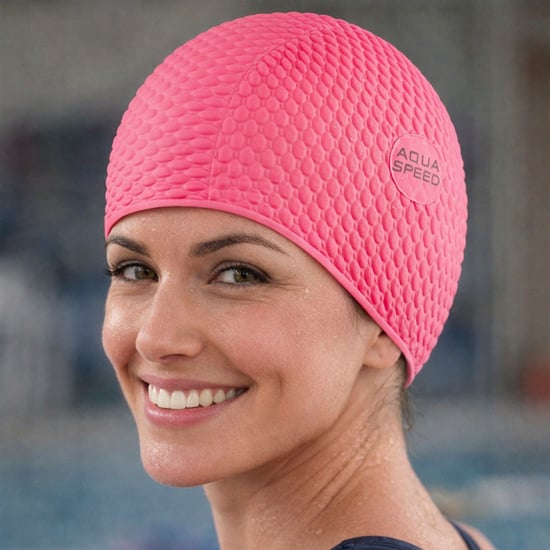 Ladies Bombastic Swimming Cap | Long Hair Soft Latex Comfortable Fit Cap - Image 3