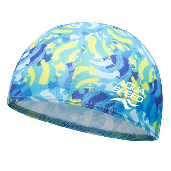 Baby Meisje & Jongen Patroon Stoffen Zwemcap | Flexibele Comfortabele Peuter Pasvorm - Image 1