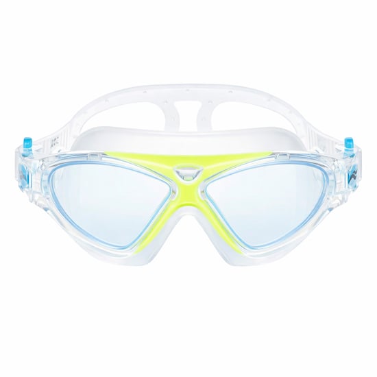 Kids Anti Fog UV Wide View Swim Mask | Boys & Girls Comfy Fit Swimming Mask - Image 2