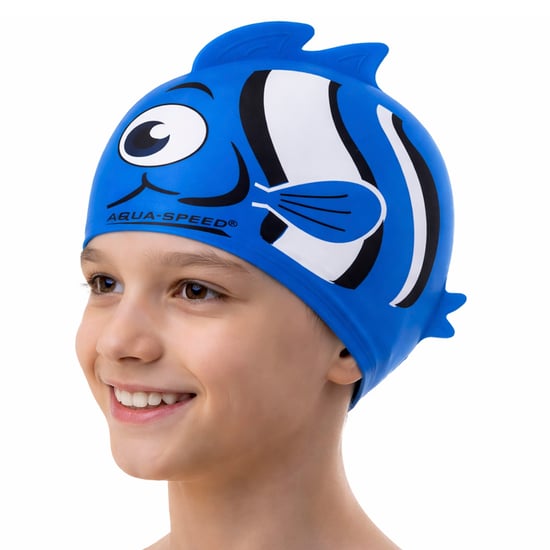 Jongens Nemo Patroon Zwemcap | Silicone 3D Print Gemakkelijke Pasvorm Zwemcap voor Kinderen - Image 3