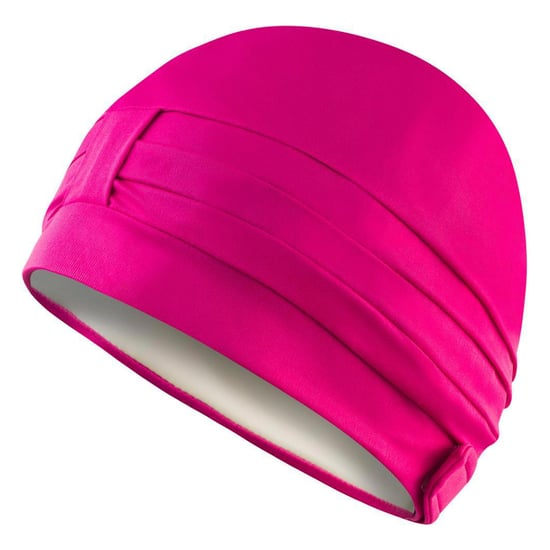 Ladies Comfortable Fabric Swimming Cap | Turban Style Lightweight Swim Cap - Image 1