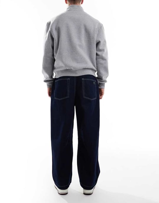 ASOS DESIGN hästskojeans i indigo - Image 3
