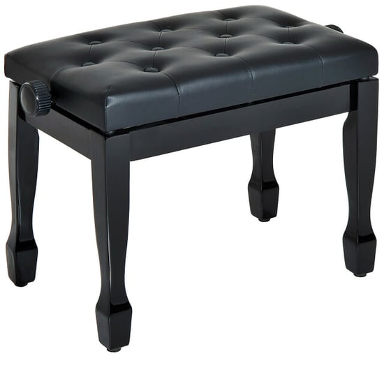 4goodz Pianokruk in hoogte verstelbaar45-55 cm kunstleer - - Image 1