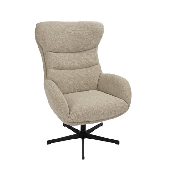 Label51 Fauteuil malmo naturel incl. hocker 75x82x108 cm - Image 3