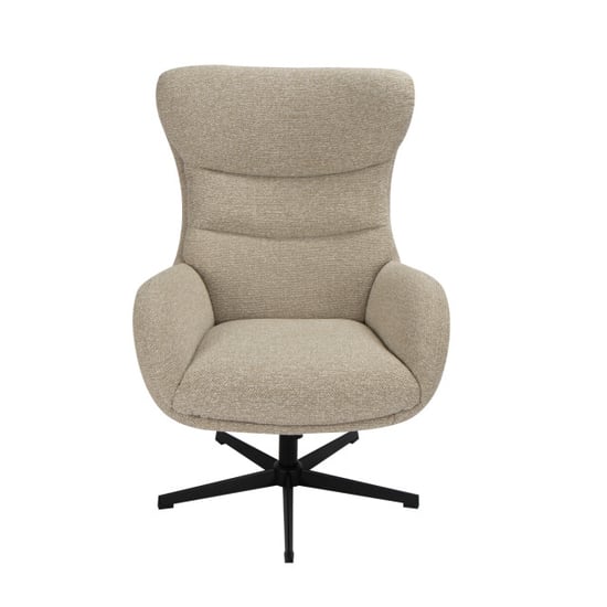 Label51 Fauteuil malmo naturel incl. hocker 75x82x108 cm - Image 4