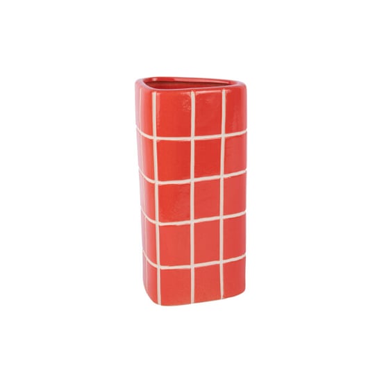 Present Time vaas retro tiles triangular medium - 12,6x11,5x26 cm - Image 3