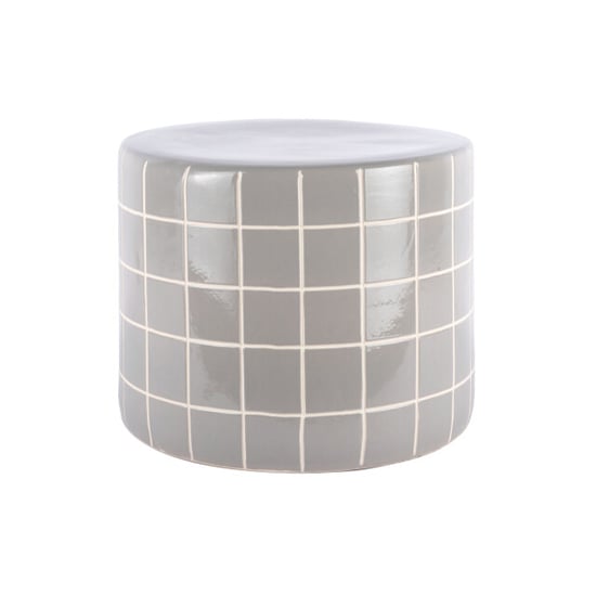 Leitmotiv bijzettafel retro tiles low - 42x42x34 cm - Image 1