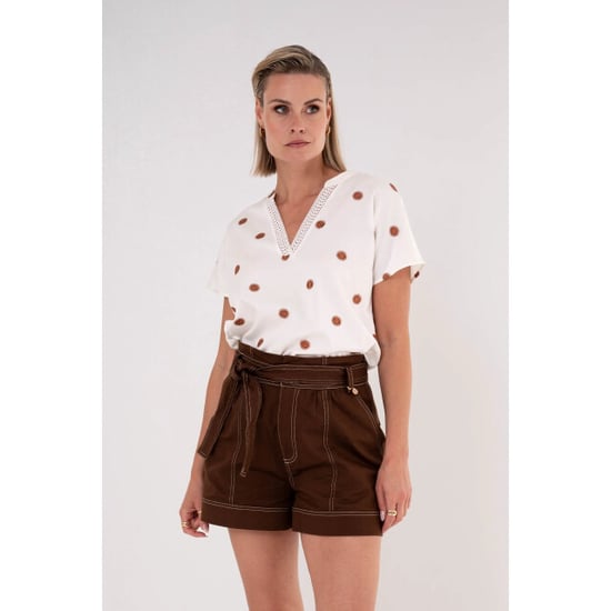 MAICAZZ Tosina top su26.60312 off white orange - Image 3