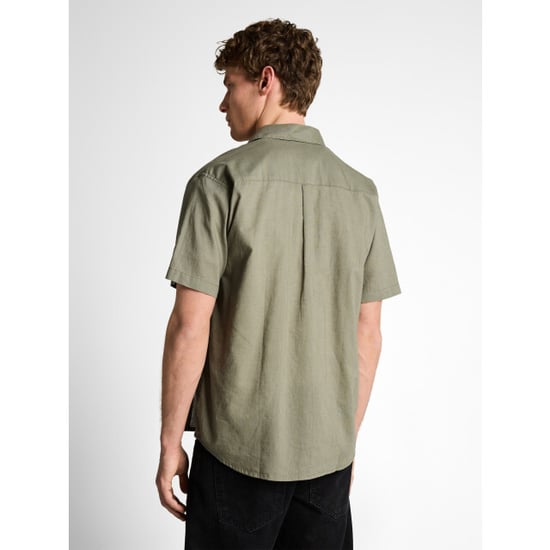 Tom Tailor Relaxed cotton linen shirt - Image 2