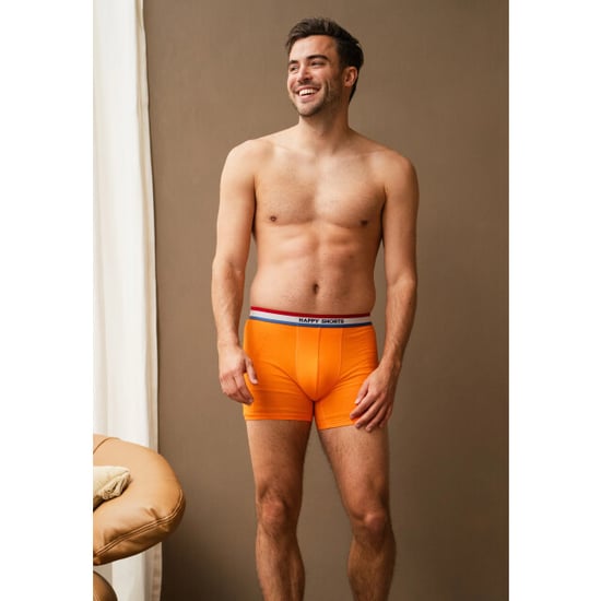Happy Shorts Heren boxershorts holland oranje 2-pack oranje leeuw - Image 3