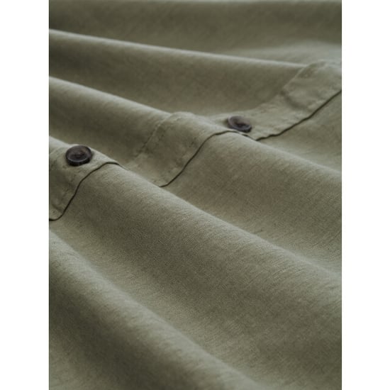 Tom Tailor Relaxed cotton linen shirt - Image 3