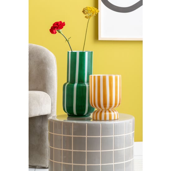 Leitmotiv bijzettafel retro tiles high - 33x33x44 cm - Image 2