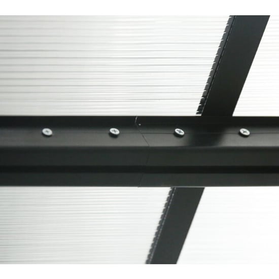 4goodz Terrasoverkapping in hoogte verstelbaar aluminium 4 x 3 m - - Image 3