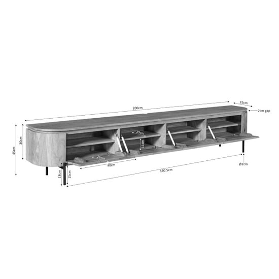 Starfurn tv meubel excellent - 35x160x45 cm - Image 5