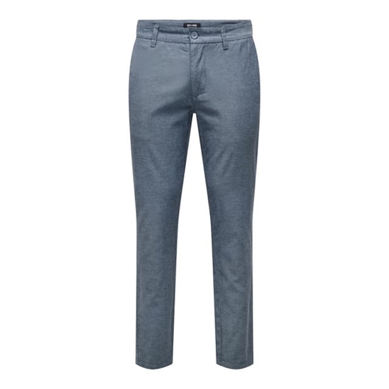 Only & Sons Onsmark tap 0011 cotton linen pant - - Image 1