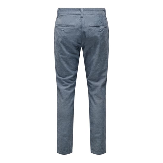 Only & Sons Onsmark tap 0011 cotton linen pant - - Image 2