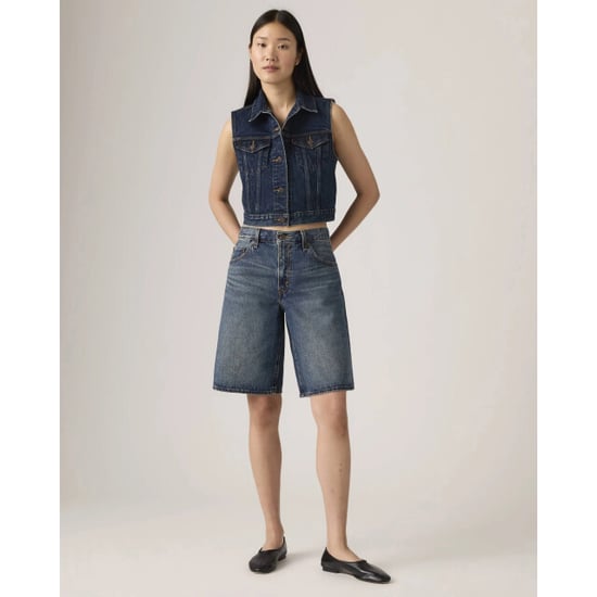 Levi's Baggy dad jort hinged heart jort - Image 4