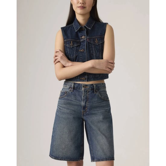 Levi's Baggy dad jort hinged heart jort - Image 6