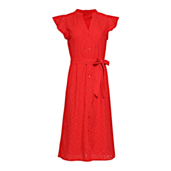 Smashed Lemon Jurk 26135 red - Image 1
