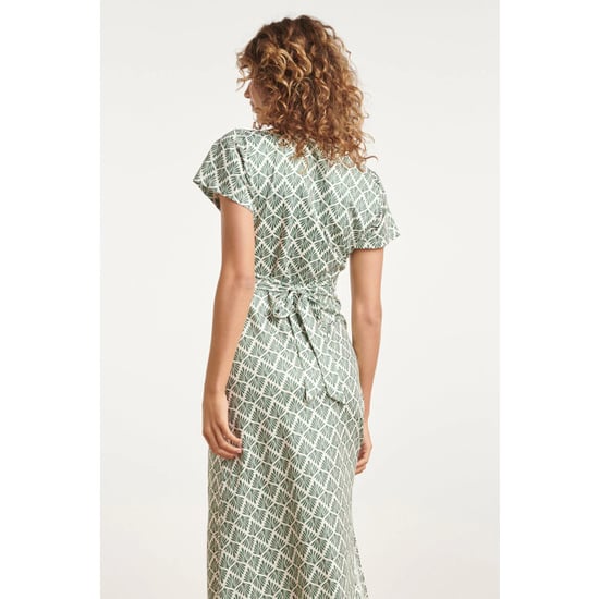 Smashed Lemon 24032 stretch maxi jurk met ornament print | - Image 3
