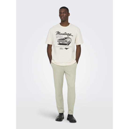 Only & Sons Onsmark tapered 0209 pants beige - Image 4