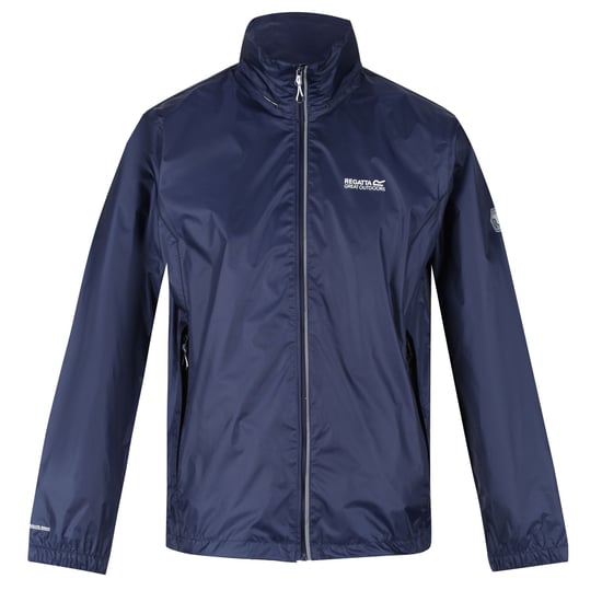 Regatta Mens Lyle IV Waterproof Hooded Jacket (Navy) - Image 1