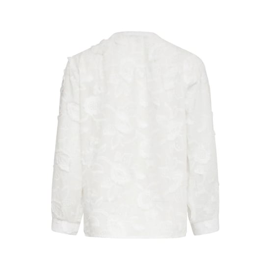 Smashed Lemon 25138 witte 3d bloemenblouse - Image 2