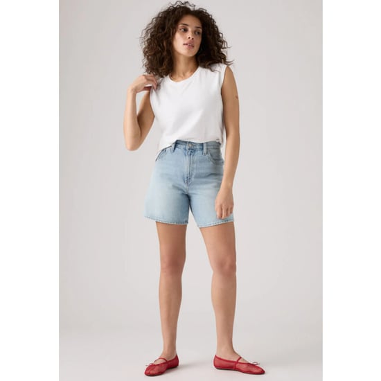 Levi's high baggy short far and wide a9311 0000 - Image 4