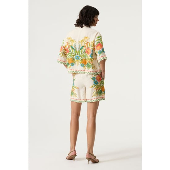 Garcia Jeans dames broeken shorts 4159.08.0006 ecru dessin - Image 4