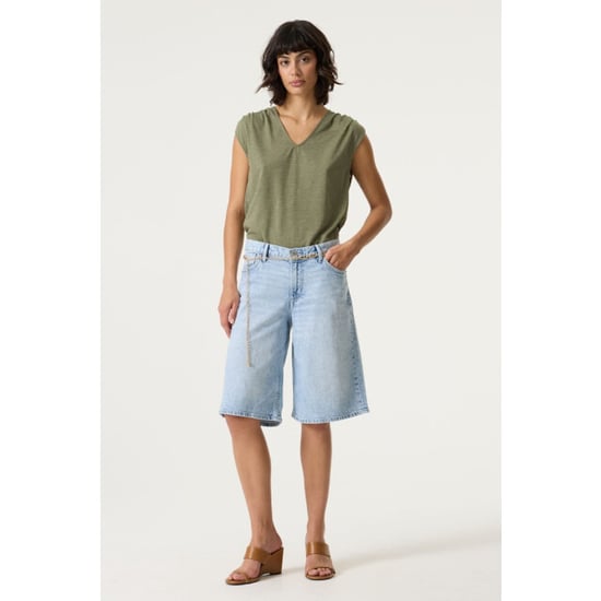 Garcia Jeans dames broeken shorts 4160.35.0011 blue denim - Image 4