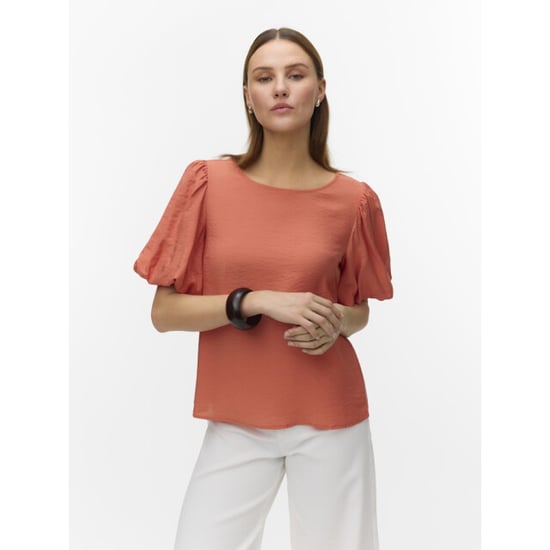 Vero Moda Vmnellie ss balloon top wvn ga - - Image 4