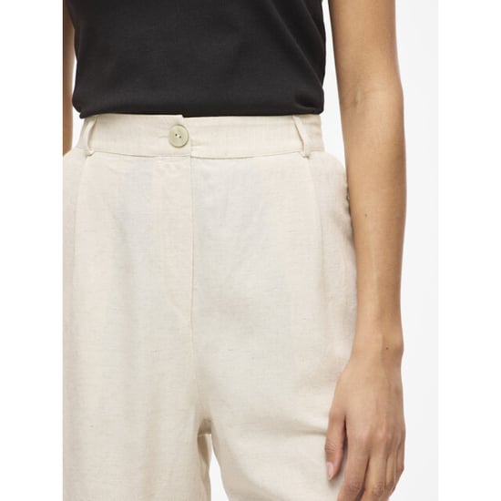 Vila Viprisilla hw bermuda shortsvol noos beige - Image 4