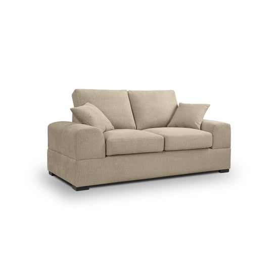 Furnilux Veda 2-zits bank beige | moderne lichte bank | textiel bank - Image 1